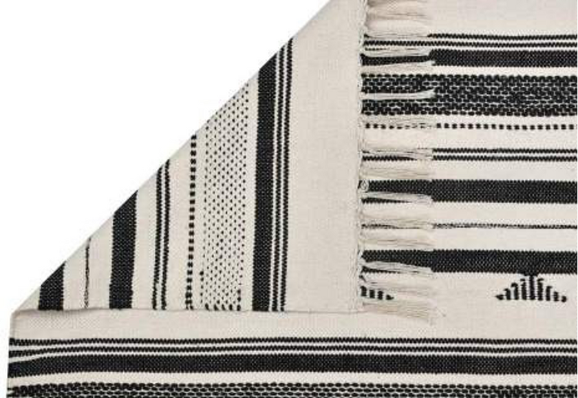 Cotton Wool Hand Woven Rug Size 5x8