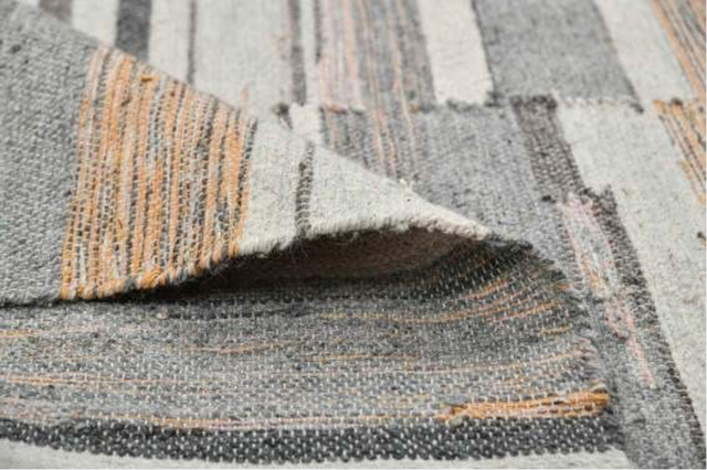 Cotton Wool Hand Woven Rug Size 5x8