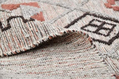 Cotton Wool Hand Woven Rug Size 5x8