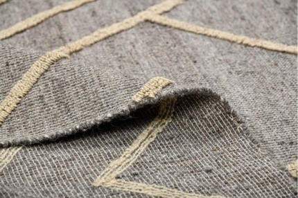 Cotton Wool Hand Woven Rug Size 5x8