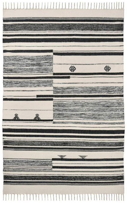 Cotton Wool Hand Woven Rug Size 5x8