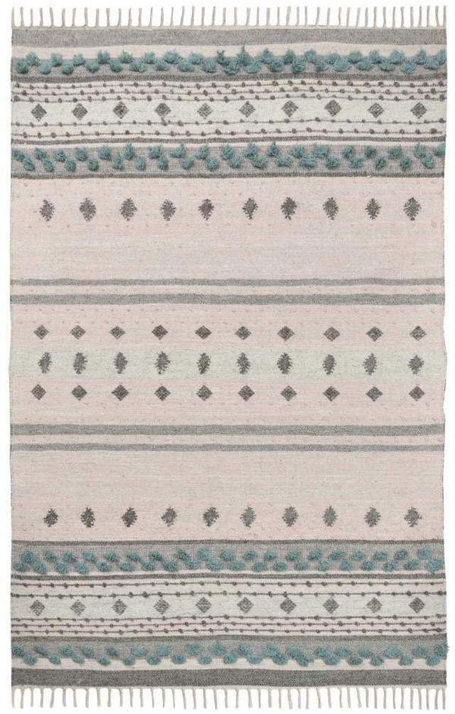 Cotton Wool Hand Woven Rug Size 5x8