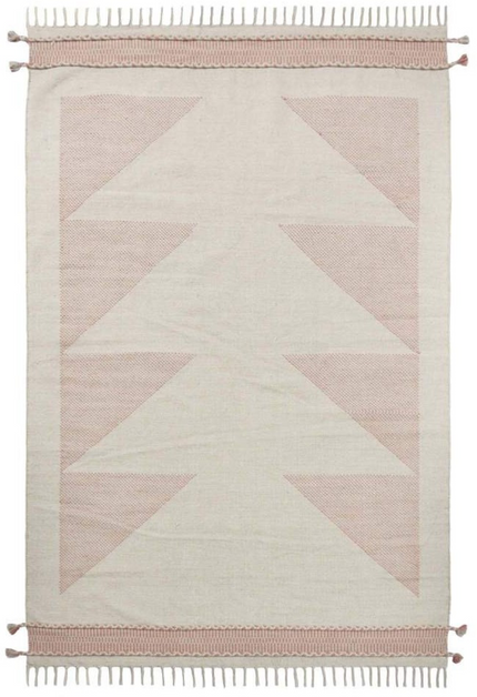 Cotton Wool Hand Woven Rug Size 5x8